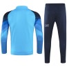 SSC Napoli Trainings Sweatshirt Pak Quarter-zip 2023-24 Blauwe - Heren